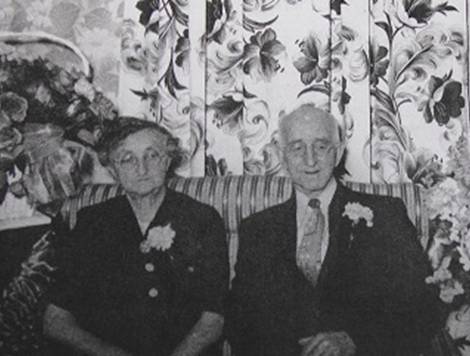 Ernest and Elizabeth Eickmeier - 50th Anniversary 1954
